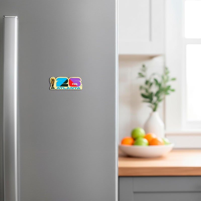 HONAV FIFA World Cup Tournament Logo Magnet – Officially Licensed FIFA World Cup Magnet – Vibrant Host City Design – Durable Strong Hold – Perfect for Fridges, Lockers & Collectors - Image 3